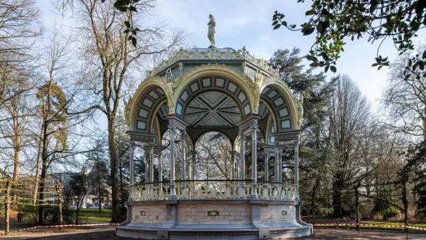 Kiosk in het Citadelpark