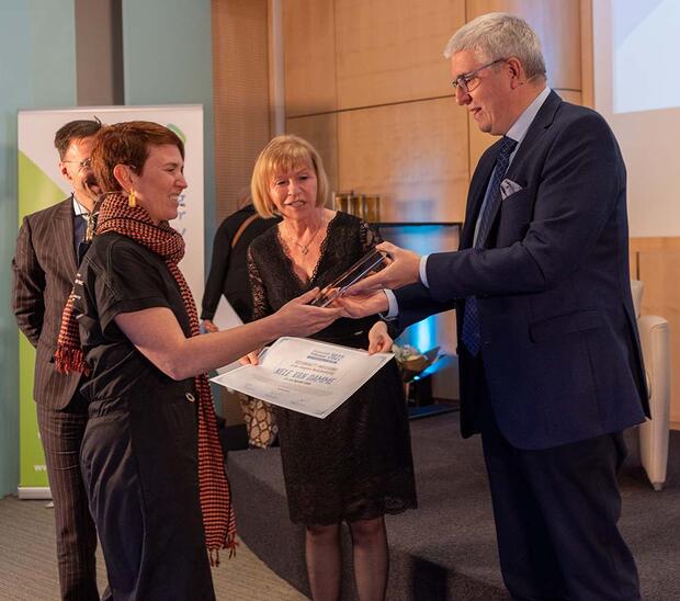 Nele Van Damme (Upgrade Estate) verkozen tot Sustainability Professional 2022